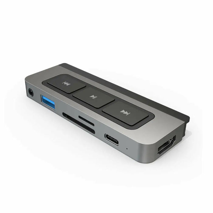 USB Hub Hyper HD449 Grey Silver - Компютър Мрежи и компоненти<<<Компютри| Електроника<<<BigBuy&&&HUB USB<<<Компютър