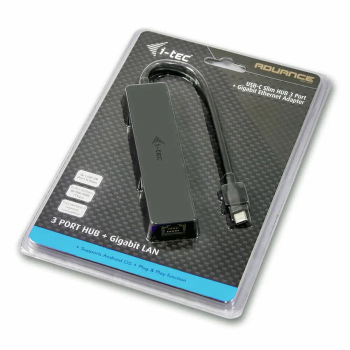 USB Hub i-Tec C31GL3SLIM - Компютър Мрежи и компоненти<<<Компютри| Електроника<<<BigBuy&&&HUB USB<<<Компютър Мрежи и