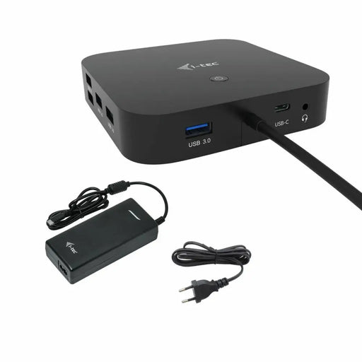 USB Hub i-Tec C31HDMIDPDOCKPD100 Black 100 W - Компютър Мрежи и компоненти<<<Компютри| Електроника<<<BigBuy&&&HUB