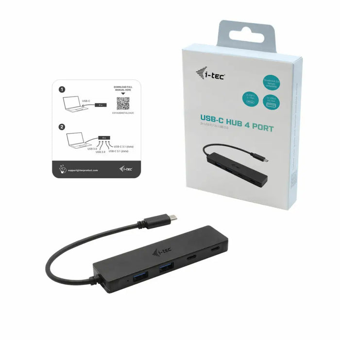 USB Hub i-Tec C31HUBMETAL2A2C - Компютър Мрежи и компоненти<<<Компютри| Електроника<<<BigBuy&&&HUB USB<<<Компютър Мрежи