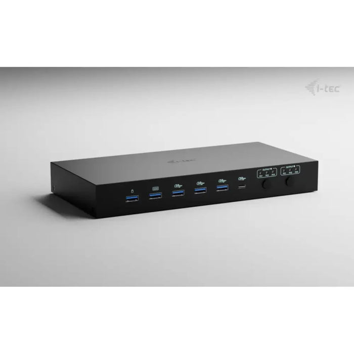 USB Hub i-Tec C31KVMDOCKPDPRO Black - Компютър Мрежи и компоненти<<<Компютри| Електроника<<<BigBuy&&&HUB USB<<<Компютър
