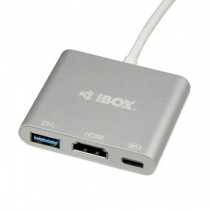 USB Hub Ibox IUH3CFT1 White Silver - HUB USB<<<Компютър Мрежи и компоненти<<<Компютри| Електроника<<<BigBuy&&&USB