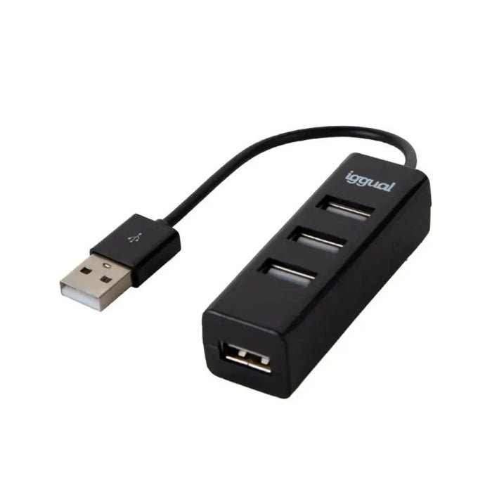 USB Hub iggual IGG318997 - Компютър Мрежи и компоненти<<<Компютри| Електроника<<<BigBuy&&&HUB USB<<<Компютър Мрежи и