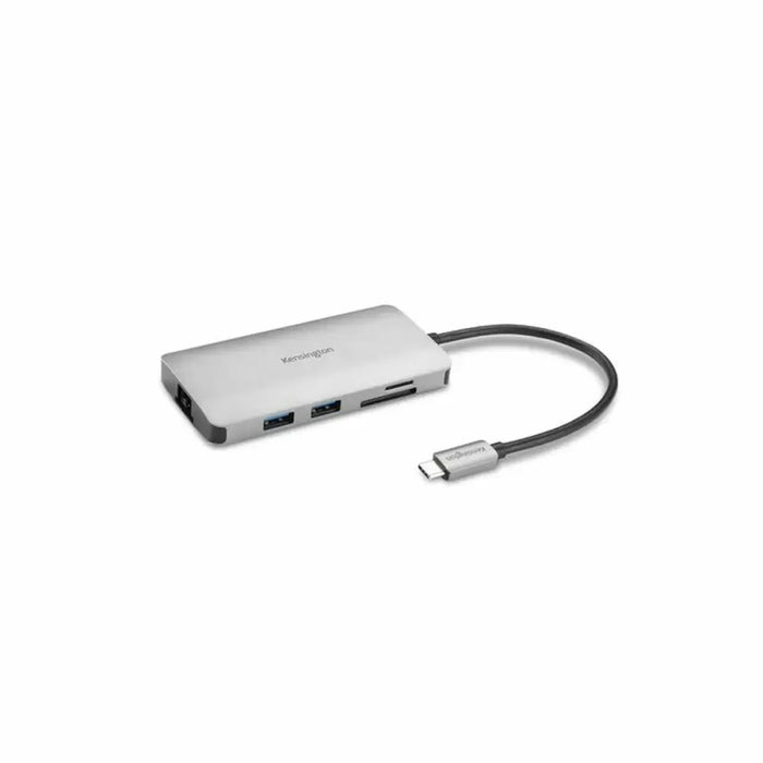 USB Hub Kensington K33820WW Black Silver - Компютър Мрежи и компоненти<<<Компютри| Електроника<<<BigBuy&&&HUB