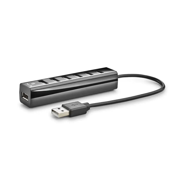 USB Hub NGS IHUB7 TINY Black - Компютър Мрежи и компоненти<<<Компютри| Електроника<<<BigBuy&&&HUB USB<<<Компютър Мрежи