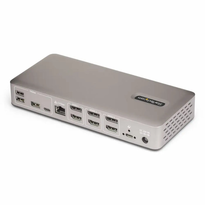 USB Hub Startech 150UE-USB4DOCKTRIPLE Grey - Компютър Мрежи и компоненти<<<Компютри| Електроника<<<BigBuy&&&HUB