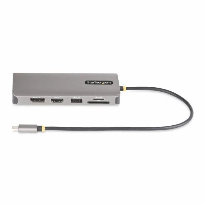 USB Hub Startech 154B-USBC-MULTIPORT Grey 100 W - Компютър Мрежи и компоненти<<<Компютри| Електроника<<<BigBuy&&&HUB