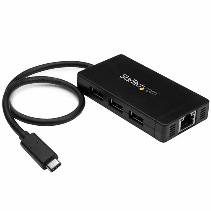 USB Hub Startech HB30C3A1GE Black 2100 W - Компютър Мрежи и компоненти<<<Компютри| Електроника<<<BigBuy&&&HUB
