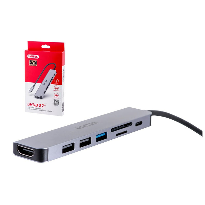 USB Hub Unitek H1118A 100 W - HUB USB<<<Компютър Мрежи и компоненти<<<Компютри| Електроника<<<BigBuy&&&USB