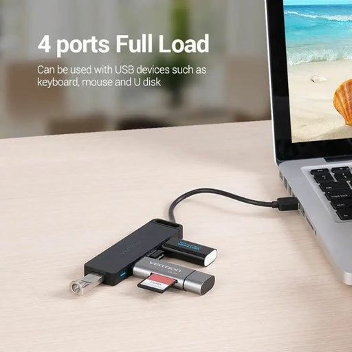 USB Hub Vention CHMBF - Компютър Мрежи и компоненти<<<Компютри| Електроника<<<BigBuy&&&HUB USB<<<Компютър Мрежи и