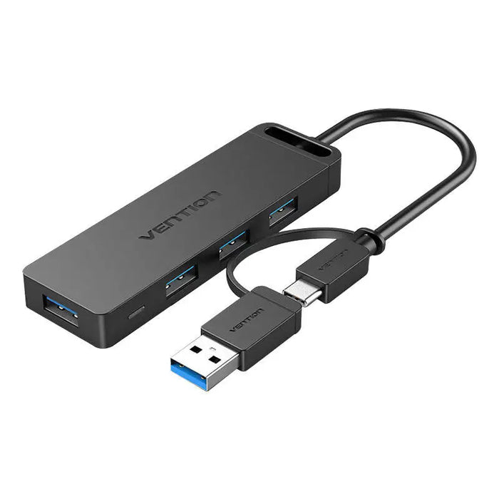 USB Hub Vention CHTBB Black - Hubs<<<IT Accessories<<<InnproXML&&&Компютър Мрежи и компоненти<<<Компютри|