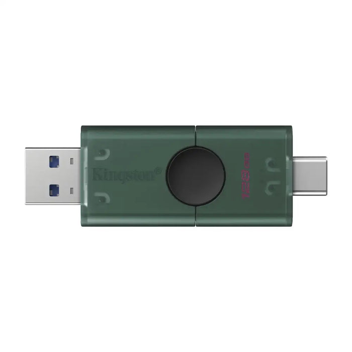 USB memory KINGSTON DataTraveler Duo G2 128GB USB-C + USB-A 3.2 Gen 1 - USB памети<<<Компютърна