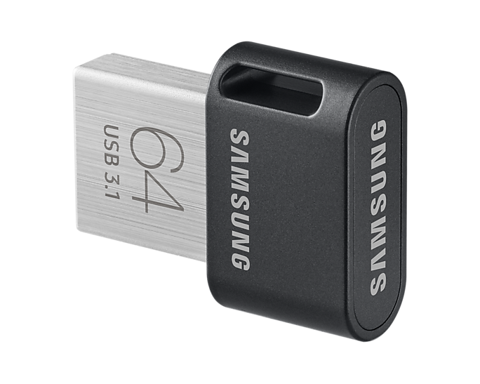 USB memory Samsung FIT Plus 64GB USB-A Black - USB памети<<<Компютърна периферия<<<ValiAPI&&&USB памети<<<SAMSUNG