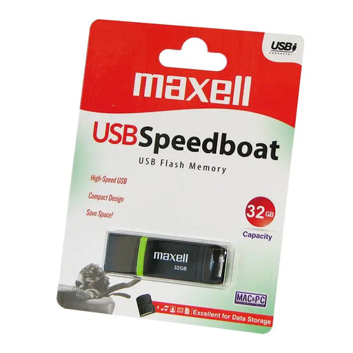 USB memory stick MAXELL Speedboat 32GB - USB памети<<<Компютърна периферия<<<ValiAPI