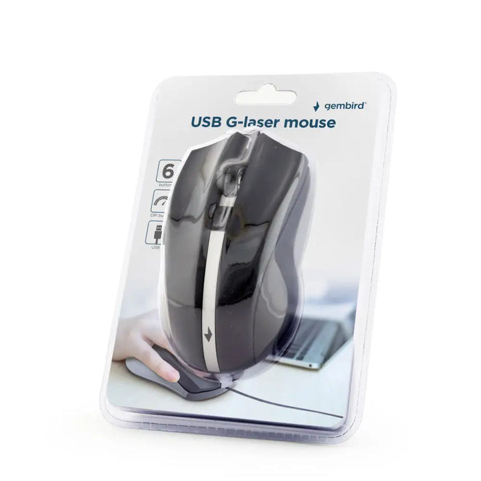 USB Mouse GEMBIRD MUS-GU-02 - Електроника Периферни и резервни части<<<Компютри| Електроника<<<BigBuy&&&Мишки &