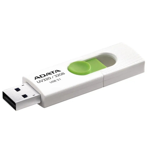 USB stick Adata UV320 32 GB White/Green - USB флаш устройства<<<Компютър Мрежи и компоненти<<<Компютри|