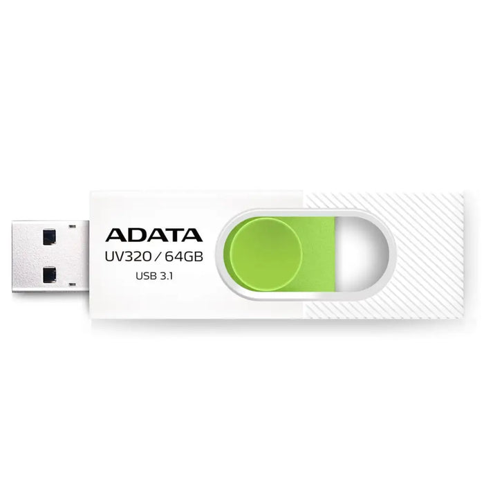 USB stick Adata UV320 Green 64 GB - USB флаш устройства<<<Компютър Мрежи и компоненти<<<Компютри|
