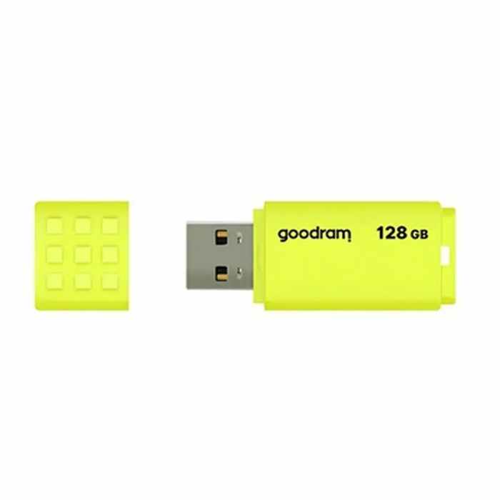 USB stick GoodRam UME2 128 GB Yellow - Компютър Мрежи и компоненти<<<Компютри| Електроника<<<BigBuy&&&USB флаш