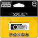 USB stick GoodRam UTS2 USB 2.0 Black Silver 8 GB (1 Unit) - USB флаш устройства<<<Компютър Мрежи и