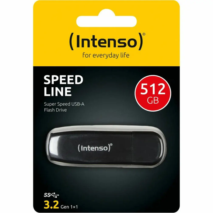 USB stick INTENSO 3533493 Black 512 GB - Компютър Мрежи и компоненти<<<Компютри| Електроника<<<BigBuy&&&USB флаш