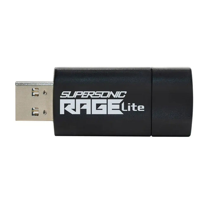 USB stick Patriot Memory Supersonic Rage Lite Black Black/Blue 64 GB - USB флаш устройства<<<Компютър Мрежи и