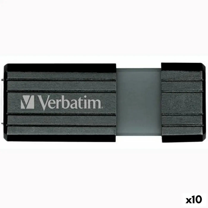 USB stick Verbatim Store’n’Go PinStripe Black 16 GB - Компютър Мрежи и компоненти<<<Компютри|