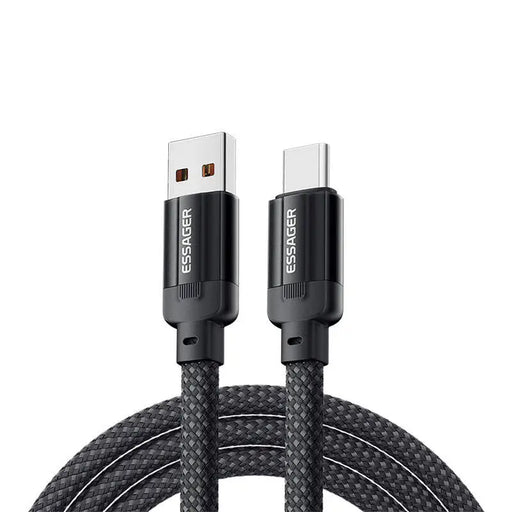 USB to USB-C cable Essager EXCT-YS01-P 100W 1m (black) - USB to USB-C<<<USB cables<<<GSM Accessories<<<InnproXML