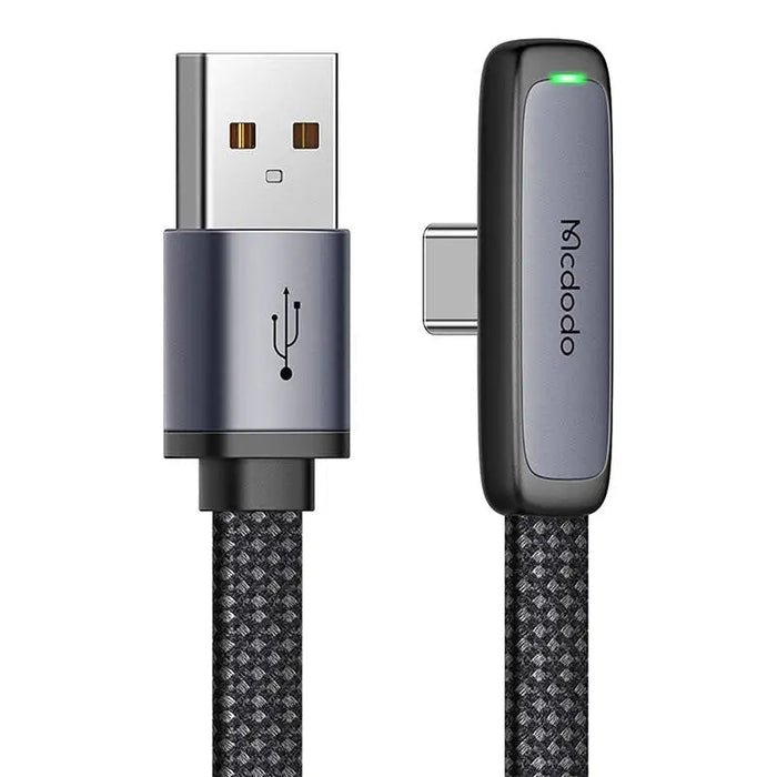 USB to USB-C cable Mcdodo CA-3340 6A 90 degree 1.2m - USB to USB-C<<<USB cables<<<GSM Accessories<<<InnproXML