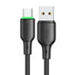 USB to USB-C Cable Mcdodo CA-4751 with LED light 1.2m (black) - USB to USB-C<<<USB cables<<<GSM Accessories<<<InnproXML