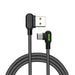 USB to USB-C cable Mcdodo CA-5280 LED 0.5m (black) - USB to USB-C<<<USB cables<<<GSM Accessories<<<InnproXML