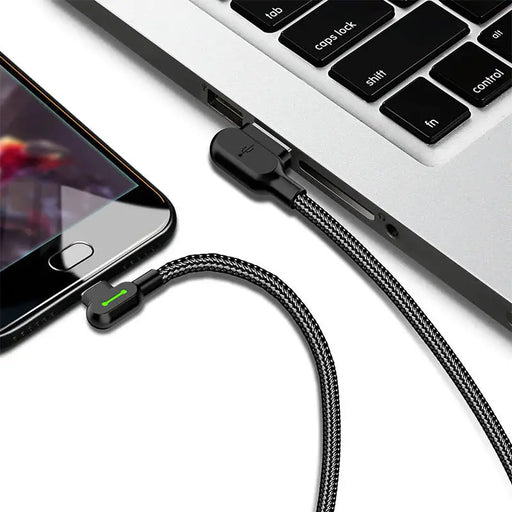 USB to USB-C cable Mcdodo CA-5281 LED 1.2m (black) - USB to USB-C<<<USB cables<<<GSM Accessories<<<InnproXML