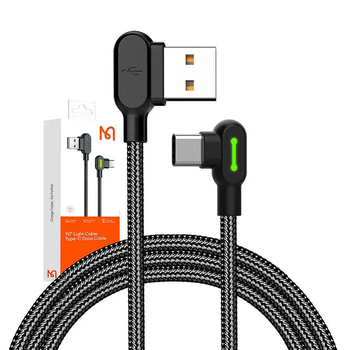 USB to USB-C cable Mcdodo CA-5281 LED 1.2m (black) - USB to USB-C<<<USB cables<<<GSM Accessories<<<InnproXML