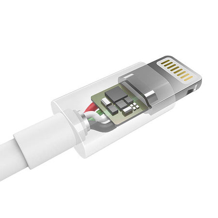 USB to Lightning cable Choetech IP0026 MFi,1.2m (white) - USB to Lightning<<<USB cables<<<GSM
