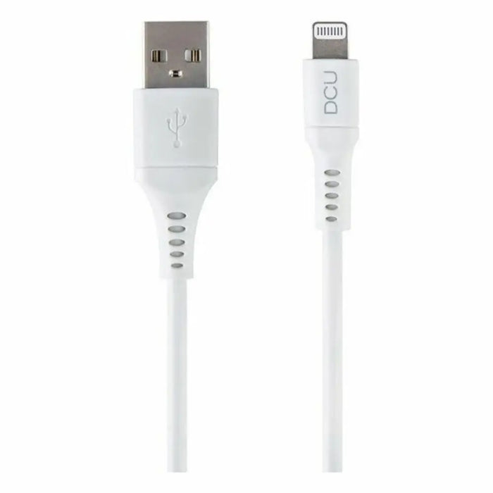 USB to Lightning Cable DCU 34101290 White (1M) - Електроника Телефони и таблети<<<Компютри| Електроника<<<BigBuy&&&USB
