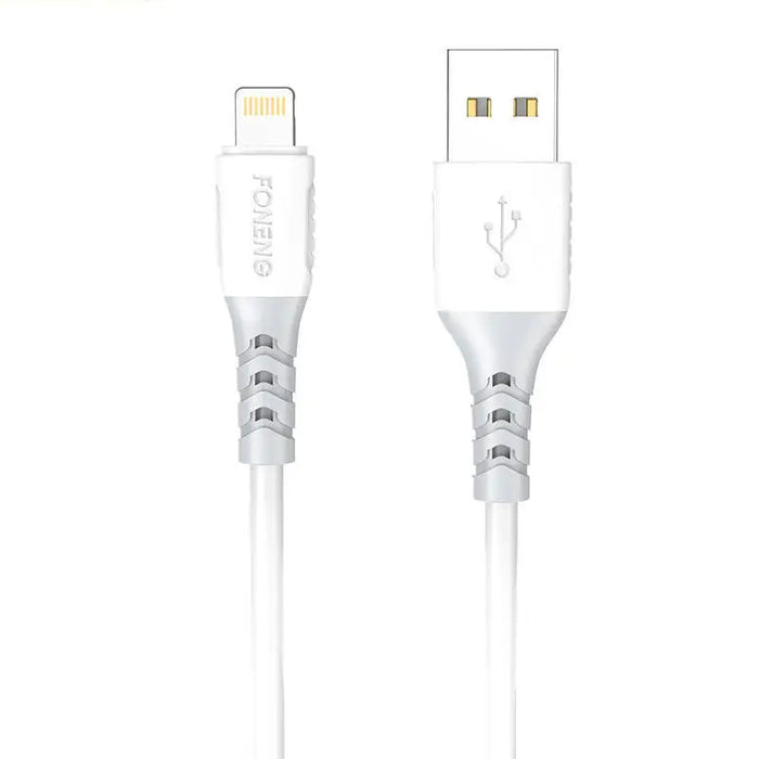 USB to Lightning Cable Foneng X66 20W 3A 1m (white) - USB to Lightning<<<USB cables<<<GSM Accessories<<<InnproXML