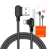 USB to Lightning cable Mcdodo CA-4673 angled 1.8m (black) - USB to Lightning<<<USB cables<<<GSM Accessories<<<InnproXML