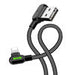 USB to Lightning cable Mcdodo CA-4673 angled 1.8m (black) - USB to Lightning<<<USB cables<<<GSM Accessories<<<InnproXML