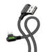 USB to Lightning cable Mcdodo CA-4679 angled 3m (black) - USB to Lightning<<<USB cables<<<GSM Accessories<<<InnproXML