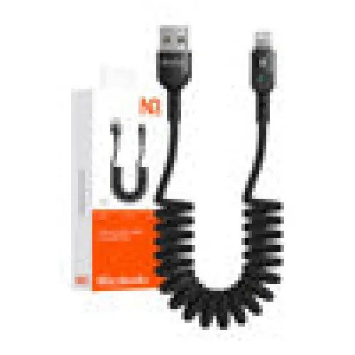 USB to Lightning Cable Mcdodo CA-6410 Spring 1.8m (Black) - USB to Lightning<<<USB cables<<<GSM Accessories<<<InnproXML