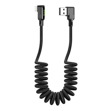USB to Lightning cable Mcdodo CA-7300 angled 1.8m (black) - USB to Lightning<<<USB cables<<<GSM Accessories<<<InnproXML