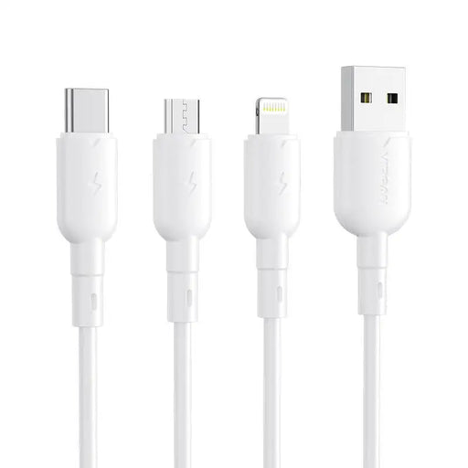 USB to Lightning cable VFAN Colorful X11 3A 1m (white) - USB to Lightning<<<USB cables<<<GSM Accessories<<<InnproXML