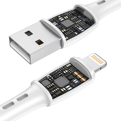 USB to Lightning cable VFAN Racing X05 3A 3m (white) - USB to Lightning<<<USB cables<<<GSM Accessories<<<InnproXML