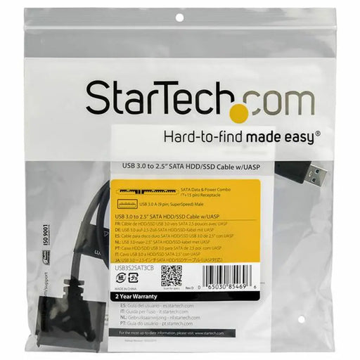 USB to SATA Hard Disk Adaptor Startech USB3S2SAT3CB HDD/SSD 2.5’’ - Компютър Кабели и адаптери<<<Компютри|