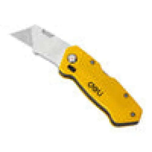 Utility Knife Deli Tools EDL006Z (yellow) - Cutting tools<<<Tools<<<InnproXML