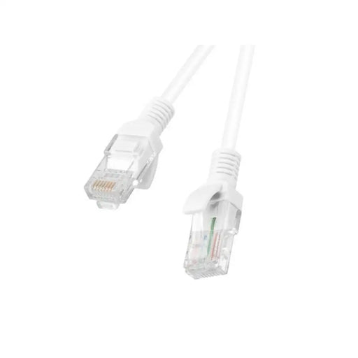 UTP Category 5e Rigid Network Cable Lanberg PCU5-20CC-0100-W White 1 m - Мрежови кабели<<<Компютър Кабели и