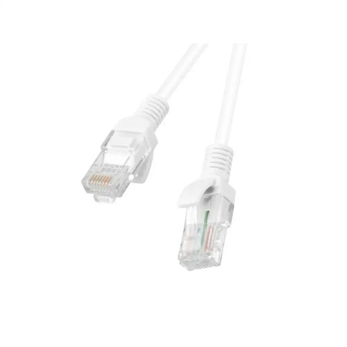 UTP Category 5e Rigid Network Cable Lanberg PCU5-20CC-0100-W White 1 m - Мрежови кабели<<<Компютър Кабели и