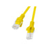 UTP Category 5e Rigid Network Cable Lanberg PCU5-20CC-0100-Y Yellow 1 m - Мрежови кабели<<<Компютър Кабели и