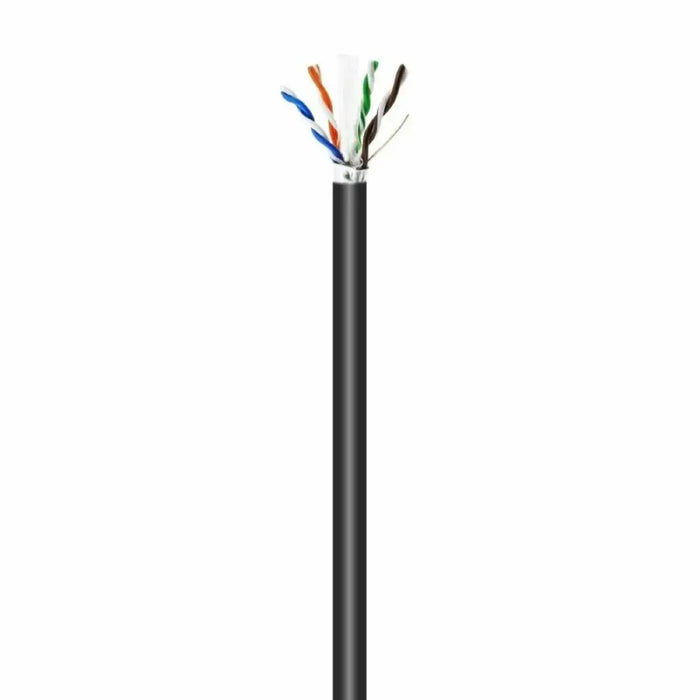 UTP Category 6 Rigid Network Cable Aisens AWG24 Black 100 m - Компютър Кабели и адаптери<<<Компютри|