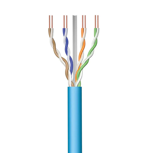 UTP Category 6 Rigid Network Cable Ewent IM1224 Blue 305 m - Компютър Кабели и адаптери<<<Компютри|