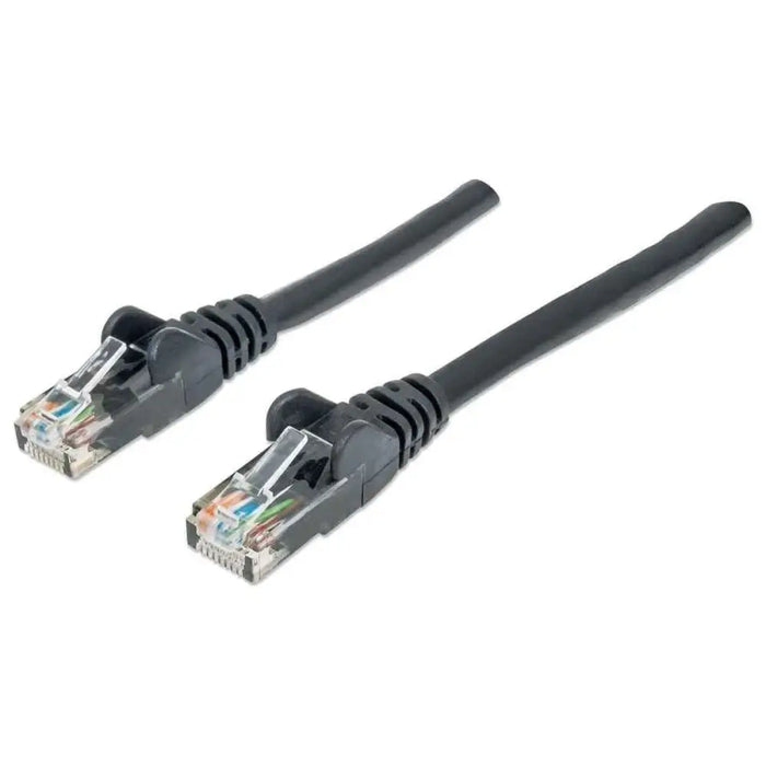 UTP Category 6 Rigid Network Cable Intellinet 342070 Black 3 m - Мрежови кабели<<<Компютър Кабели и